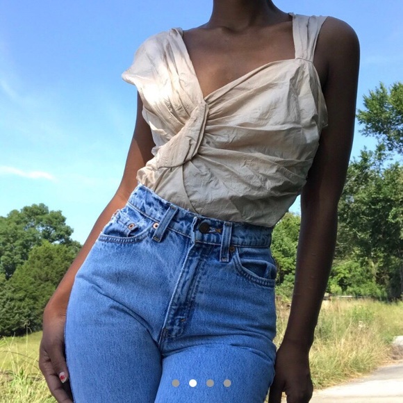 Christian Dior Silk Top - Picture 1 of 4